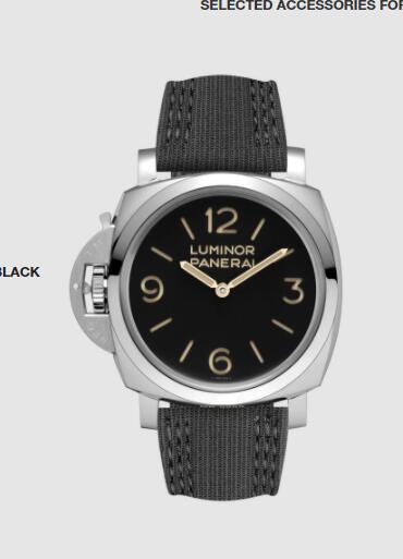 Panerai Luminor Left-Handed 47mm Replica Watch PAM00557 RECYCLED PET BLACK